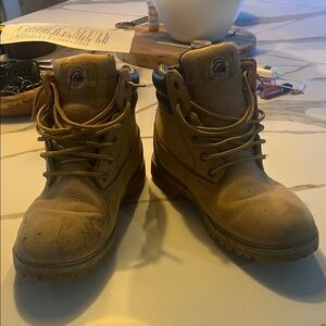 Brahma Tan Leather Men's Boots